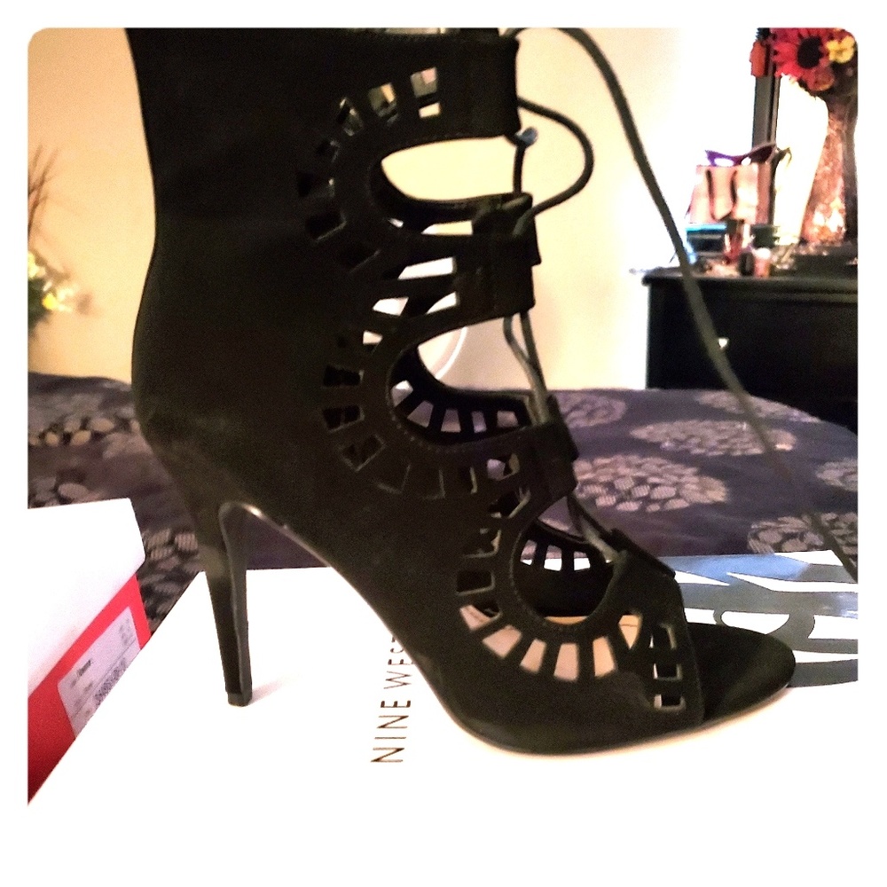 Lace up heels